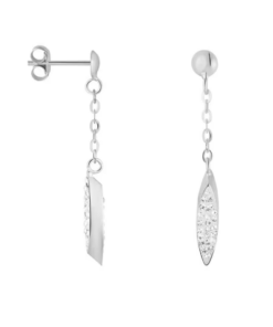 Alternative view of Orecchini pendenti Stroili Oro donna Oro Bianco 18 Kt Carati Ct 750 cod: 1625495