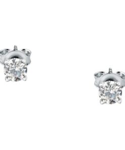 Alternative view of Orecchini UNOAERRE maxi Cubic Zirconia e argento 925