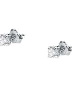 Orecchini UNOAERRE maxi Cubic Zirconia e argento 925