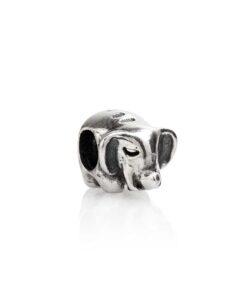 Charm Tedora "elefante portafortuna" in argento 925