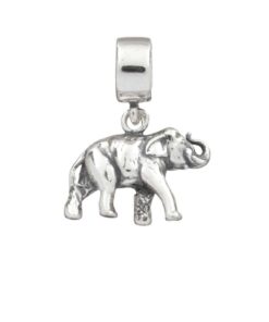 Charm Tedora pendente "elefante portafortuna" in argento 925