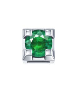 Elements Donnaoro Griffe in Oro Bianco 18 kt con con Smeraldo da 0,02 ct. DCHE3312